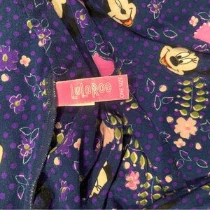 LulaRoe Mini Mouse Leggings -one size - very stretchy but not see through